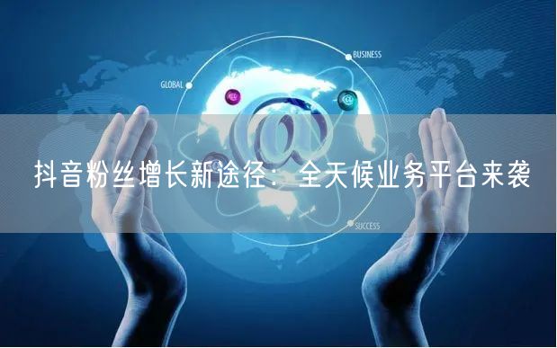 抖音粉丝增长新途径：全天候业务平台来袭